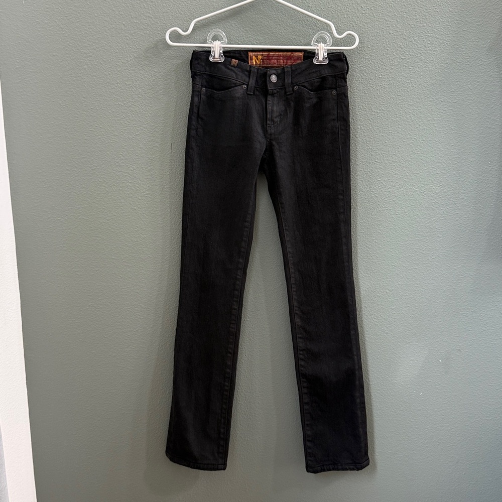 Notify Vintage Black Denim Jean Black Italy women size 24